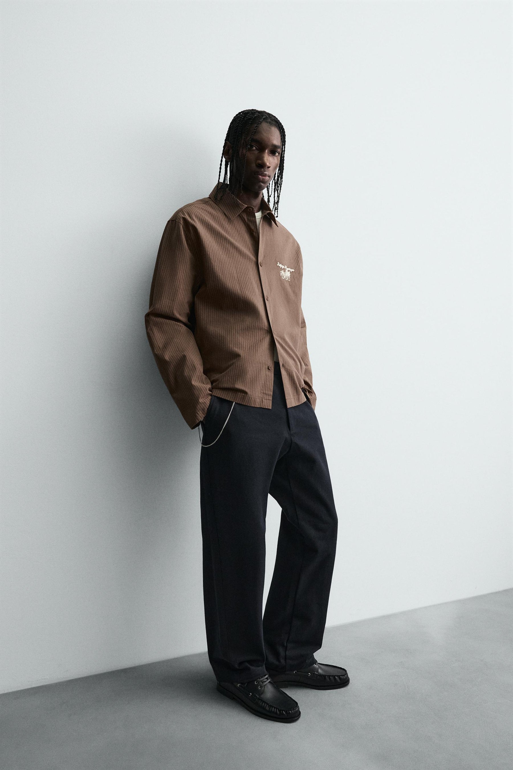 GRAPHIC STRIPED SHIRT - Image 7