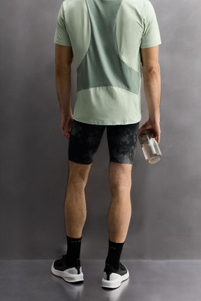 ABSTRACT PRINT RUNNING TIGHTS - Image 3