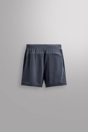 CONTRAST PERFORATED SHORTS - Image 9