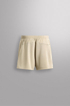 CONTRAST PERFORATED SHORTS - Image 7