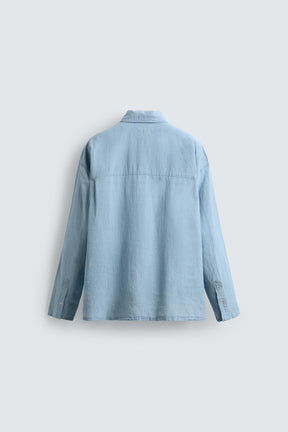 LIGHTWEIGHT DENIM SHIRT - Image 6