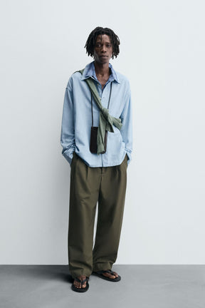 LIGHTWEIGHT DENIM SHIRT - Image 1