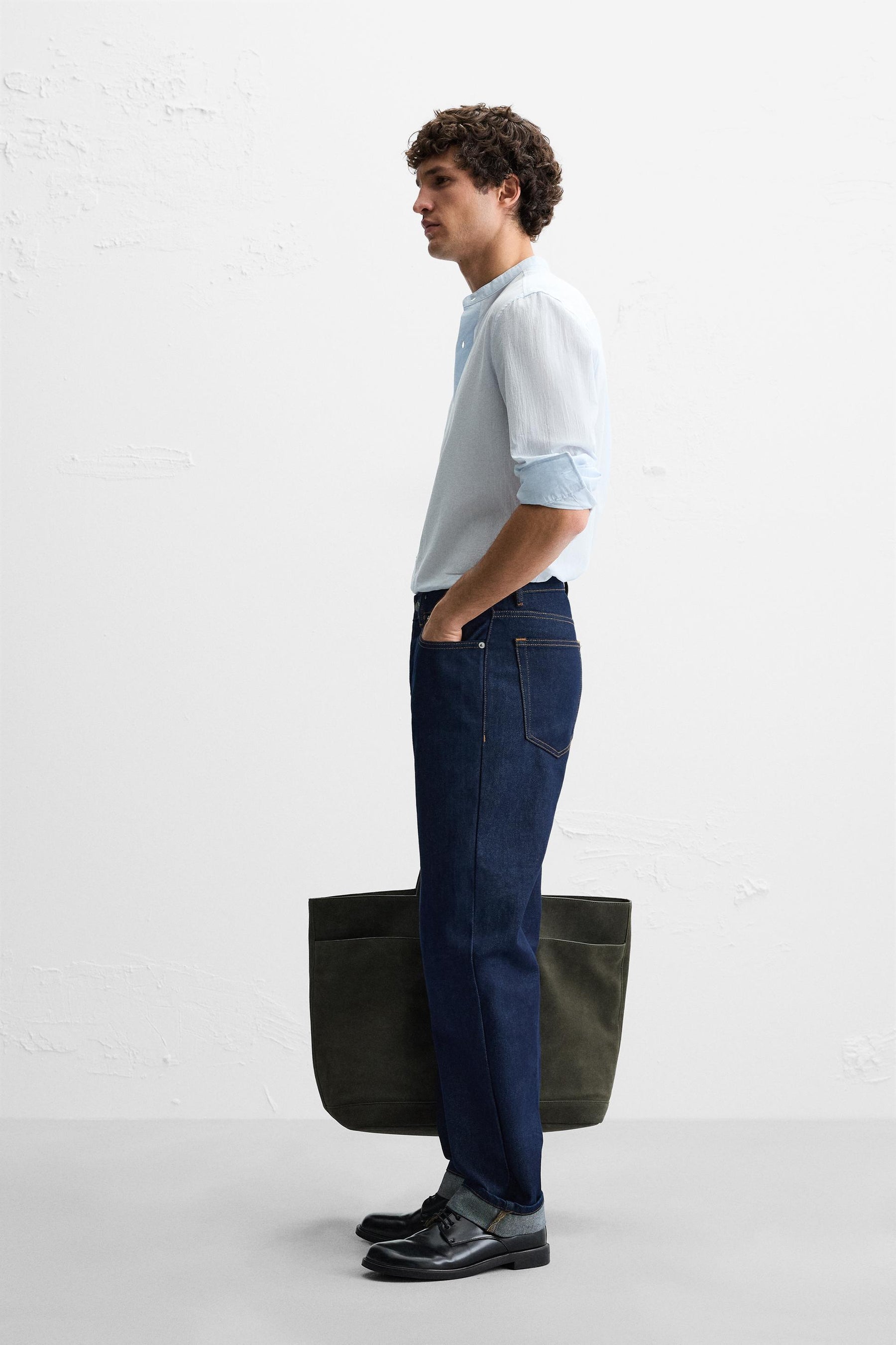 CREASED-EFFECT SHIRT - Image 4