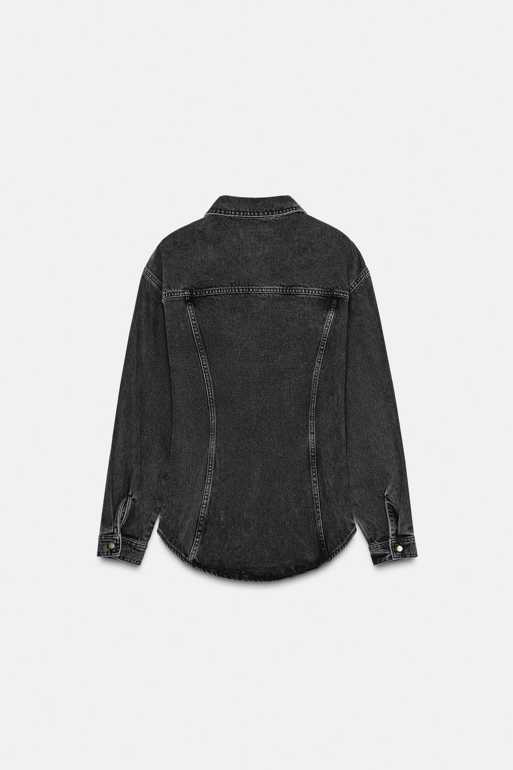 Fitted Denim Shirt