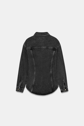 Fitted Denim Shirt