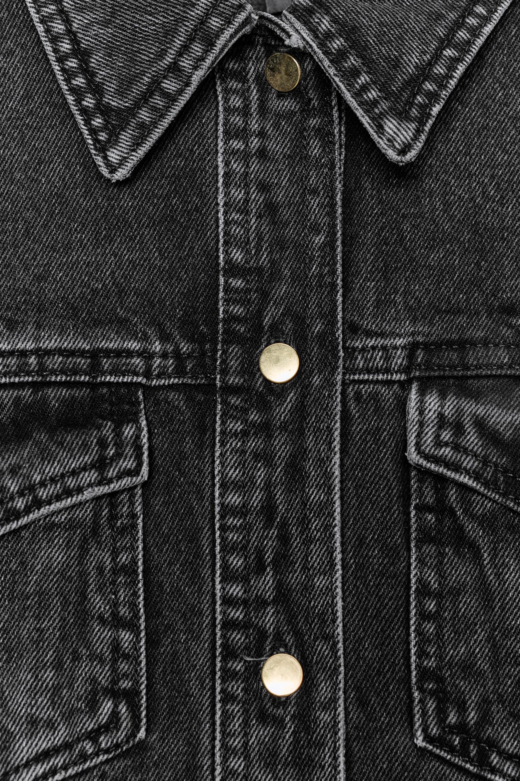 Fitted Denim Shirt