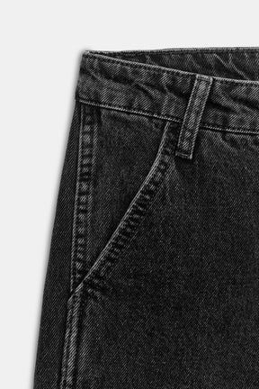 High-waist culottes jeans