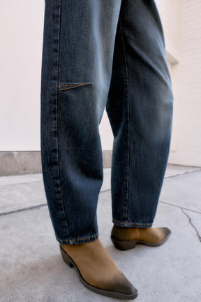 Mid-Waist Balloon Fit Jeans