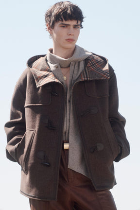 Wool Contrast Coat - Image 2