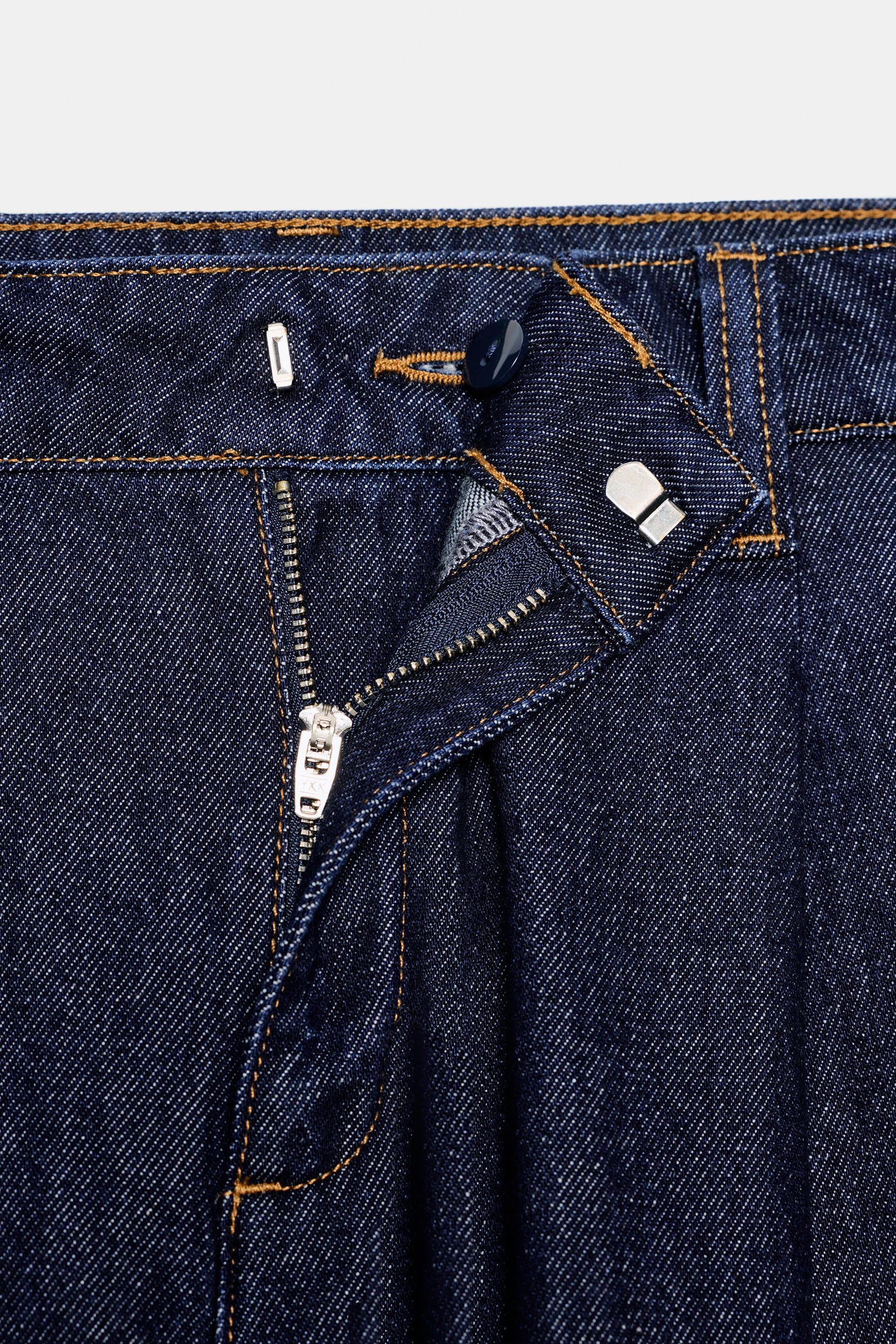 DENIM TROUSERS