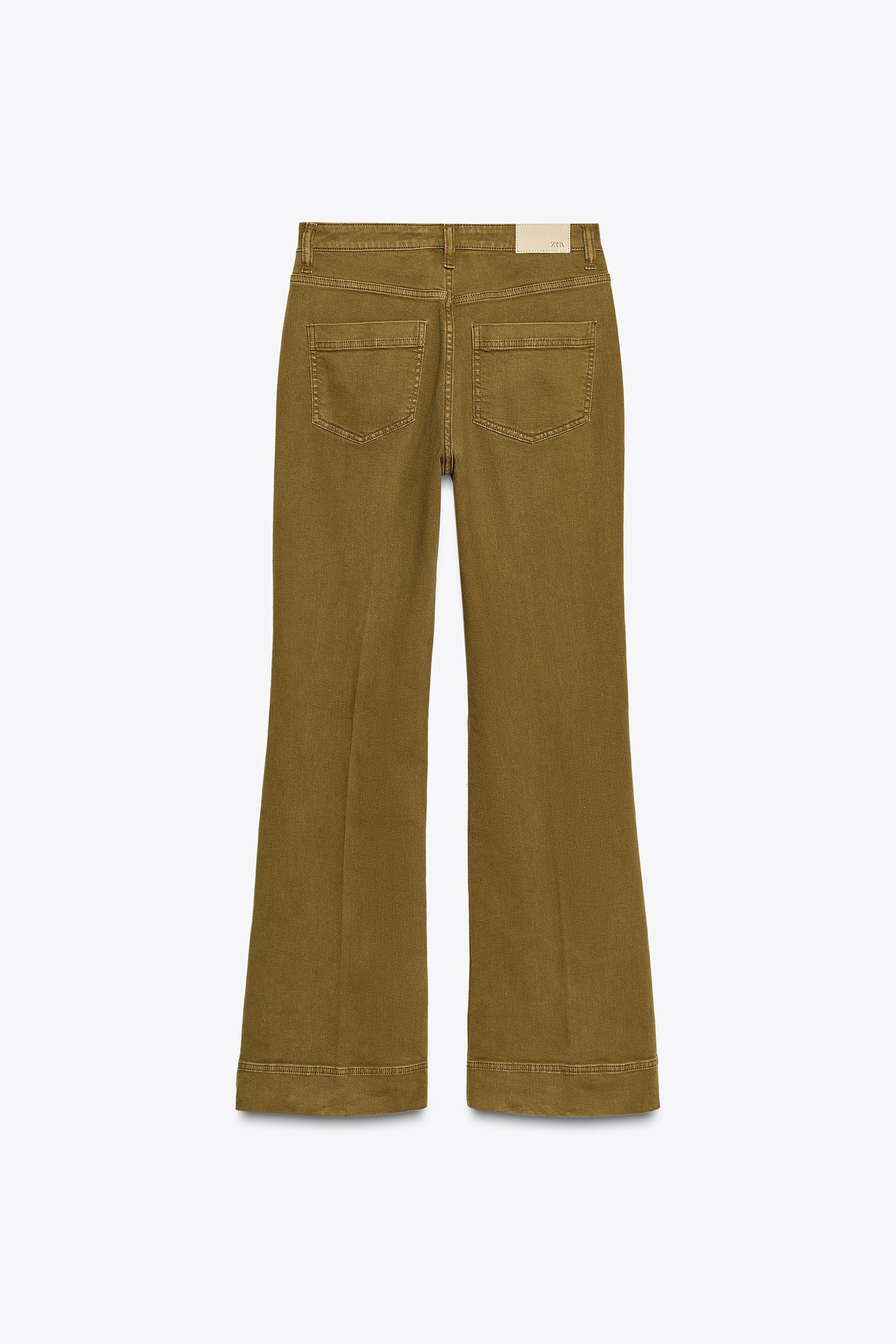 High-Waist Jeans with Pockets