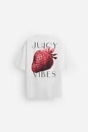 STRAWBERRY PRINT T-SHIRT - Image 8