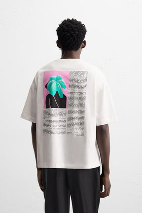 PRINTED GRAPHIC T-SHIRT - Image 3