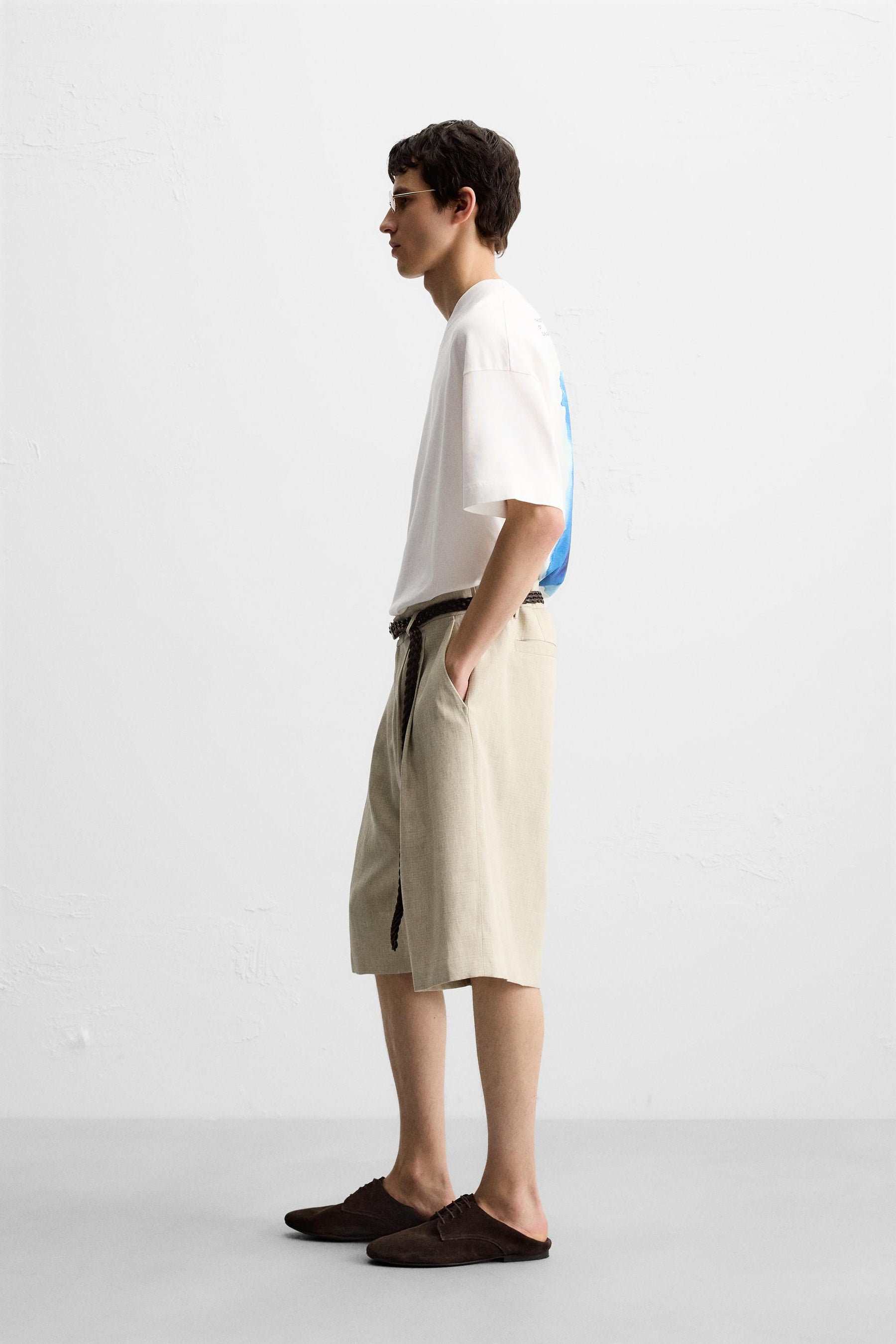 WATERCOLOUR PRINT T-SHIRT - Image 4