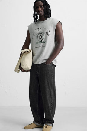 WASHED PRINT TANK TOP - Image 6