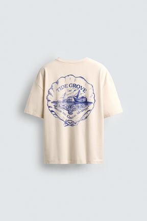 WASHED PRINT T-SHIRT - Image 7