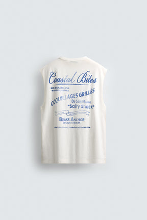 WASHED PRINT TANK TOP - Image 7