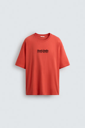CONTRAST PRINT T-SHIRT - Image 7
