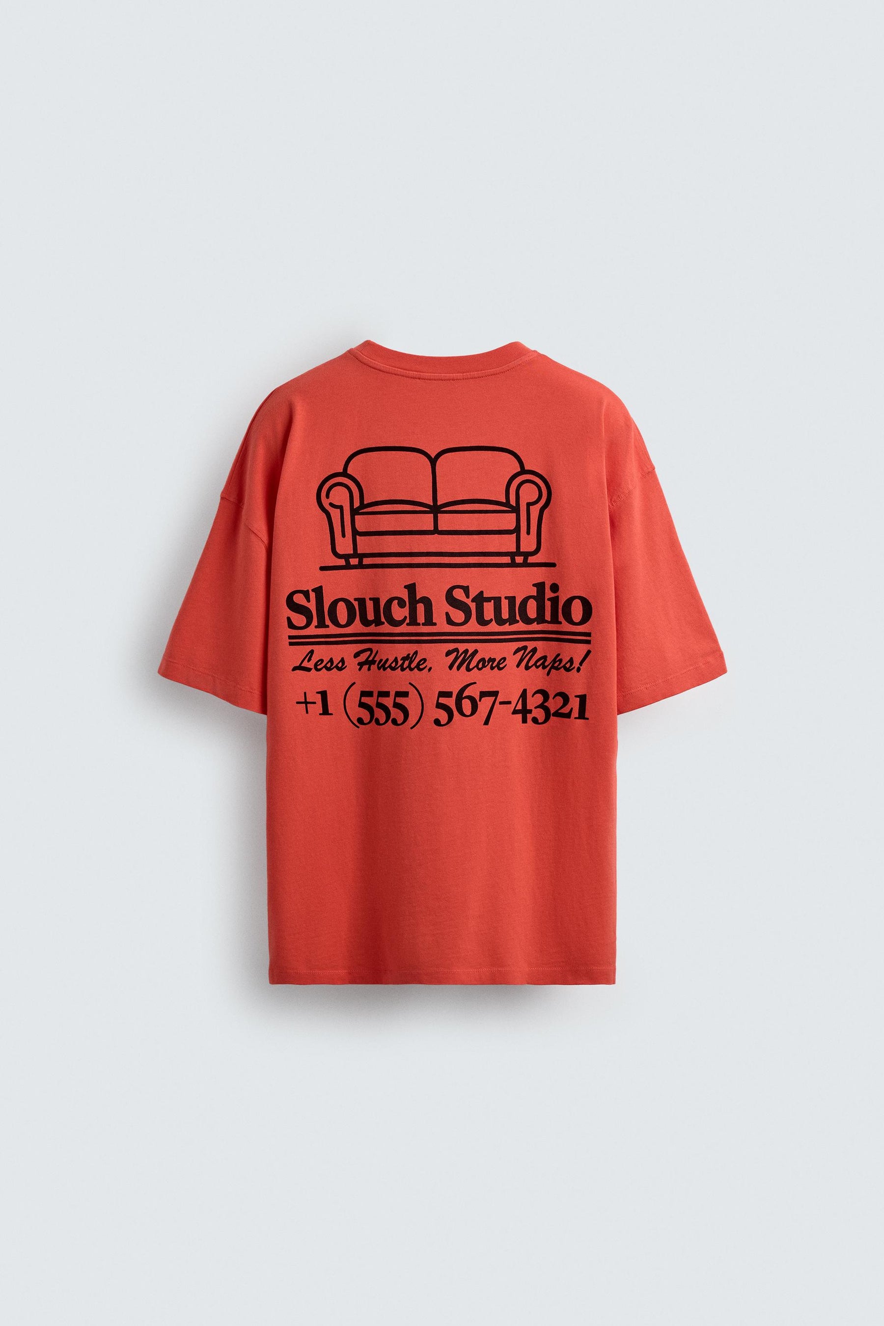 CONTRAST PRINT T-SHIRT - Image 8