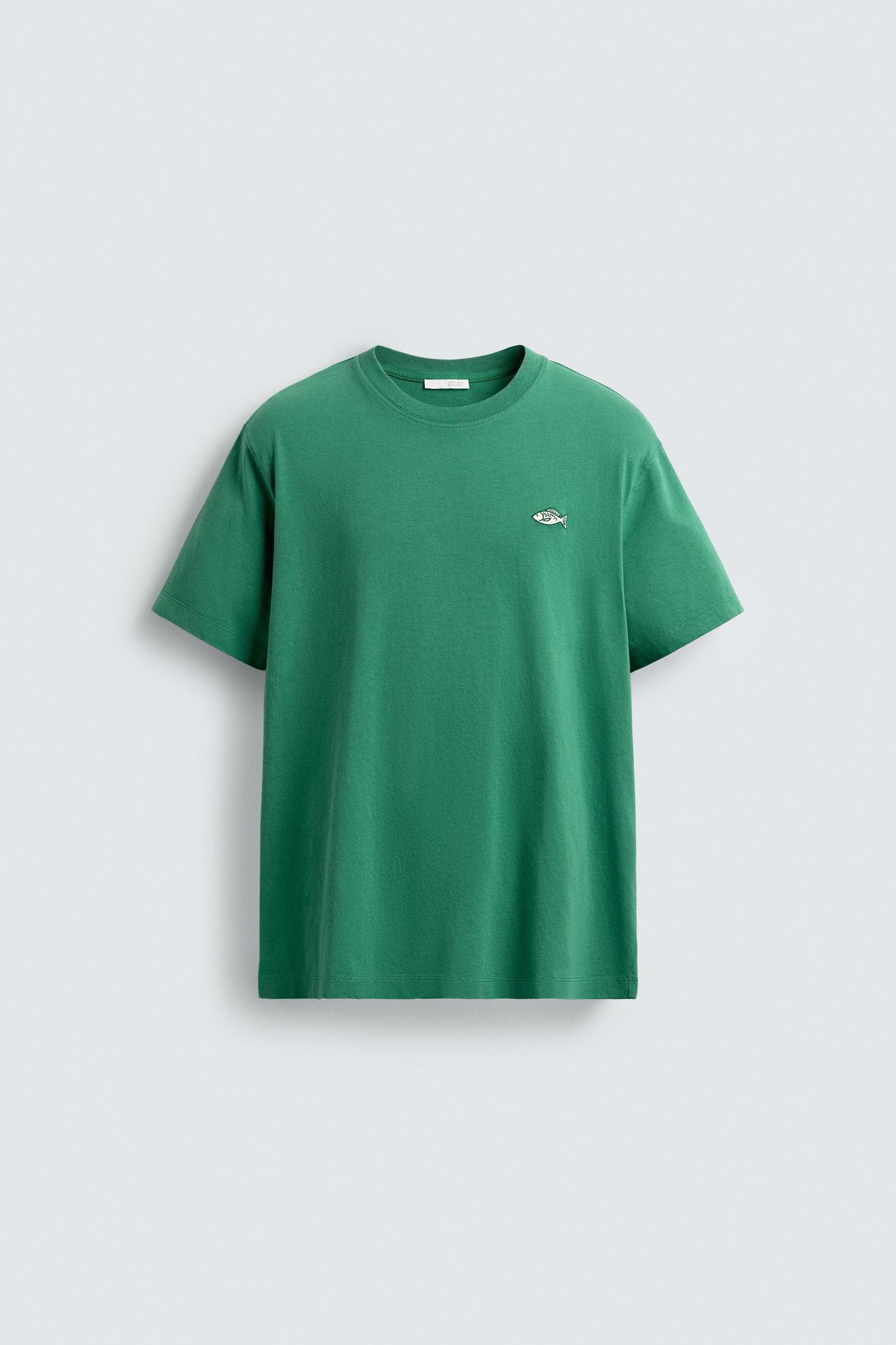 EMBROIDERED FISH T-SHIRT - Image 7
