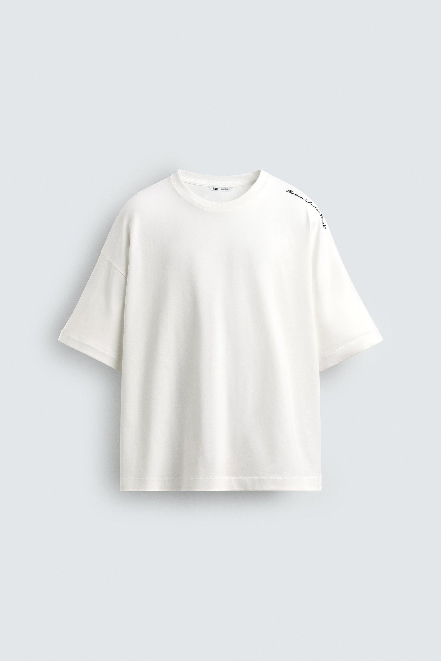 ABSTRACT PRINT T-SHIRT - Image 7