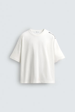 ABSTRACT PRINT T-SHIRT - Image 7