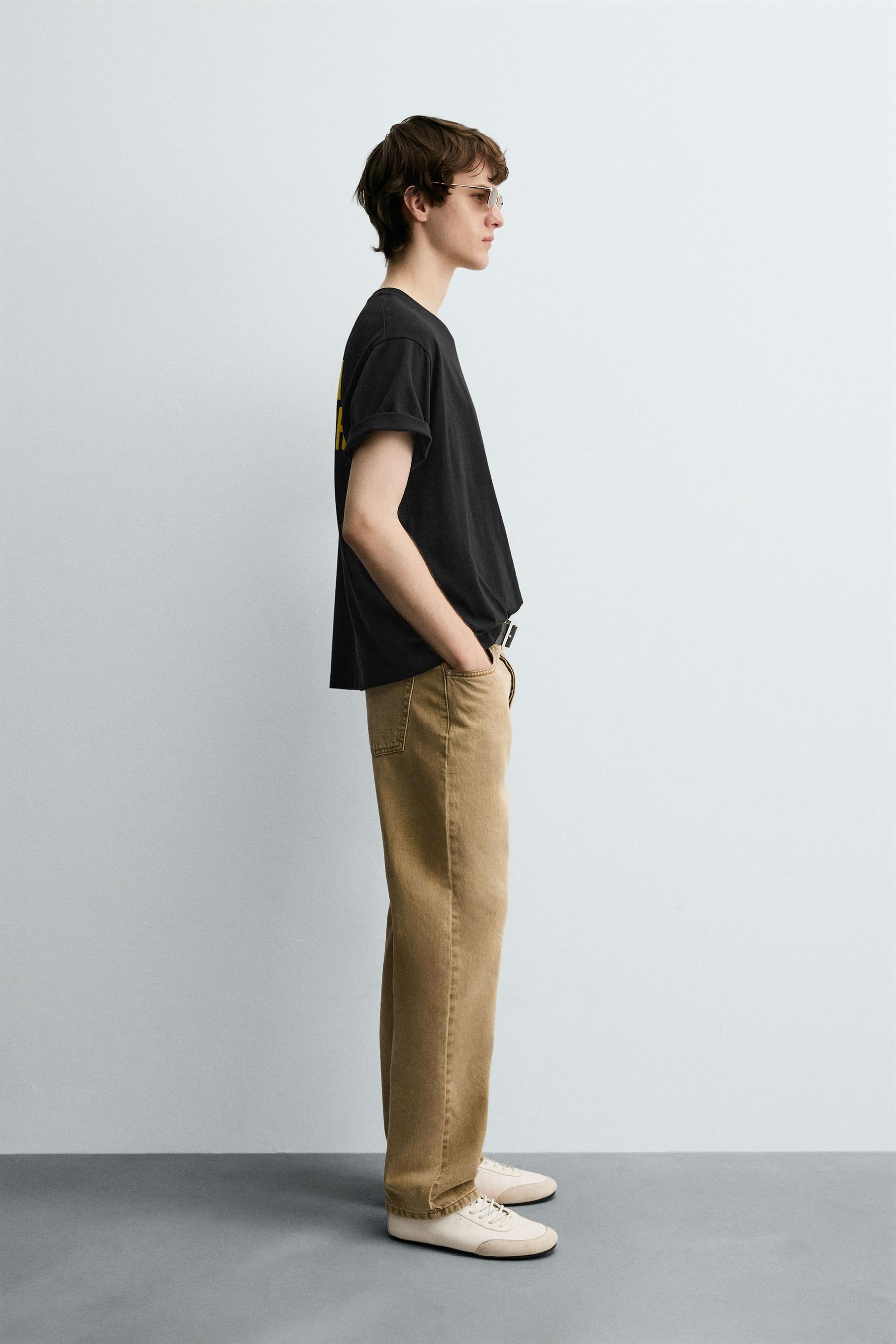 SLOGAN T-SHIRT WITH CROQUETTES PRINT - Image 4