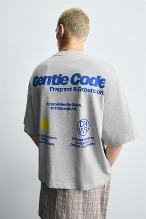 CONTRAST SUN PRINT T-SHIRT - Image 6