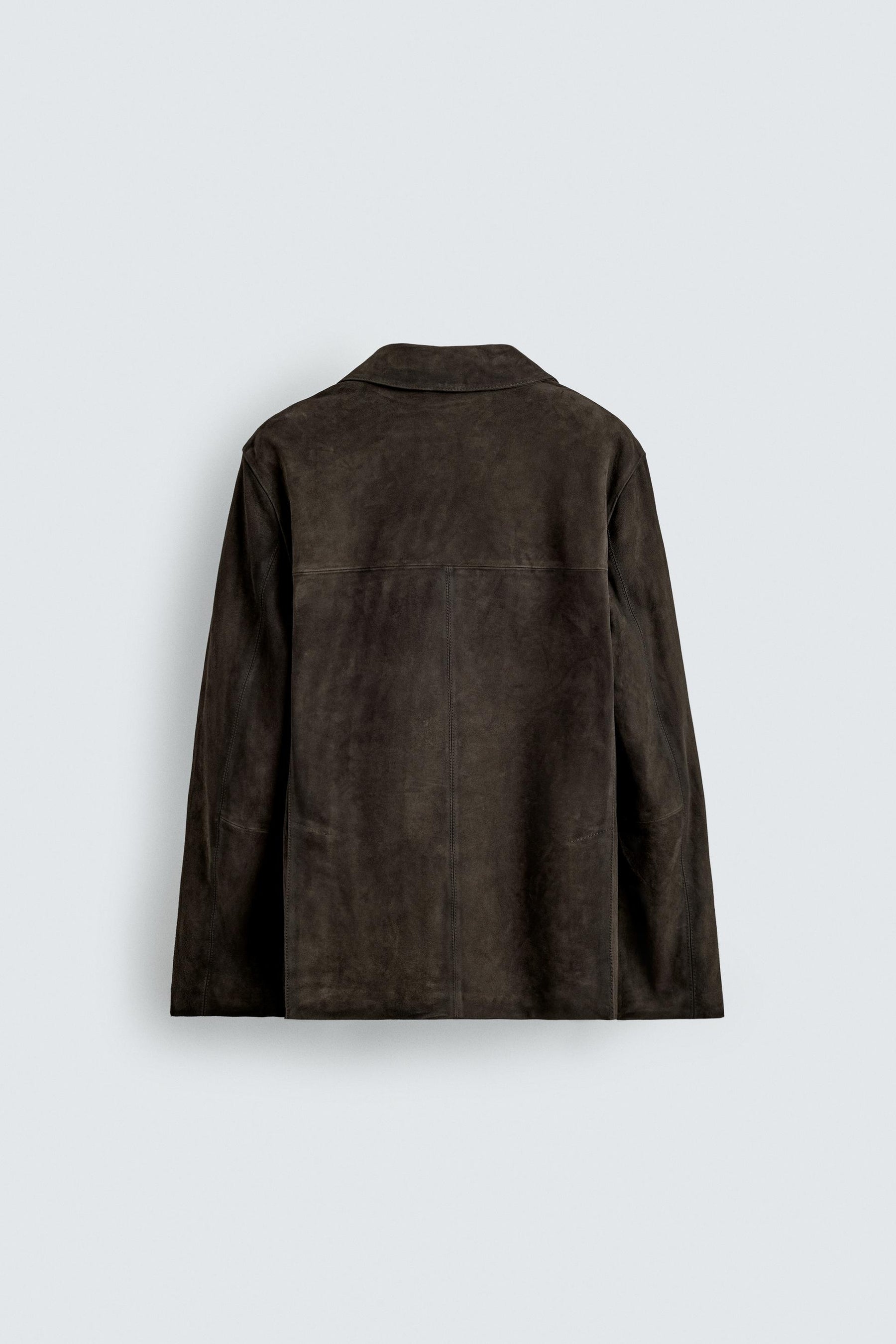 Faux Suede Blazer