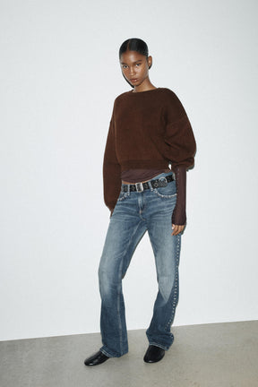 PLAIN KNIT JUMPER