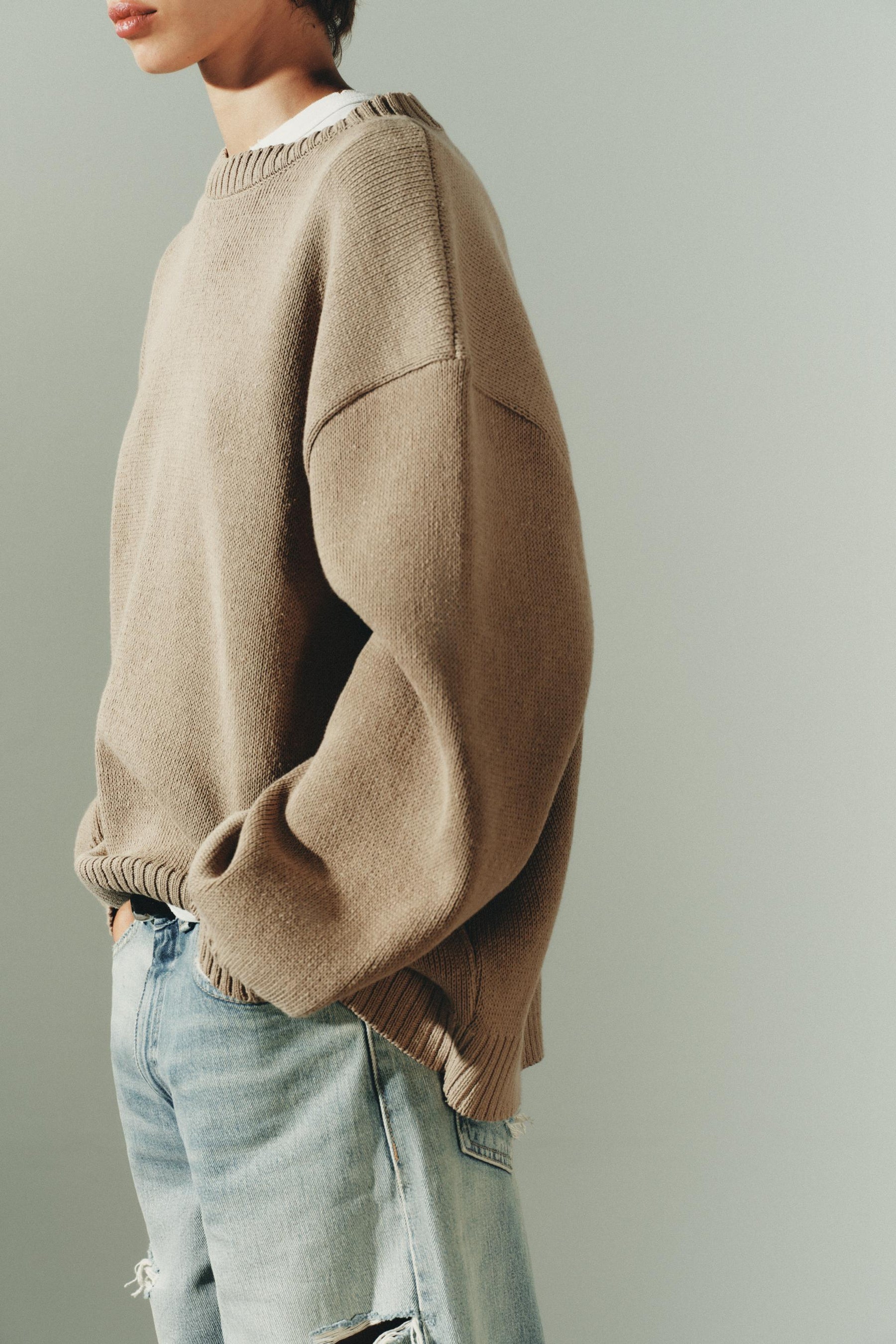 OVERSIZED KNIT JUMPER