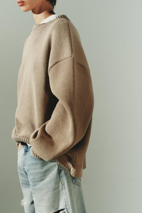 OVERSIZED KNIT JUMPER