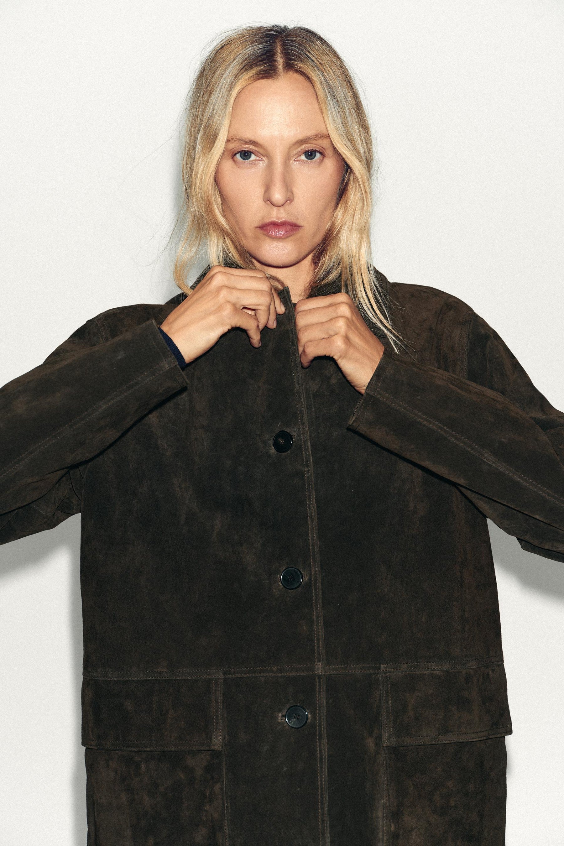 Suede Leather Jacket