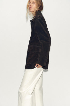 Suede Leather Jacket