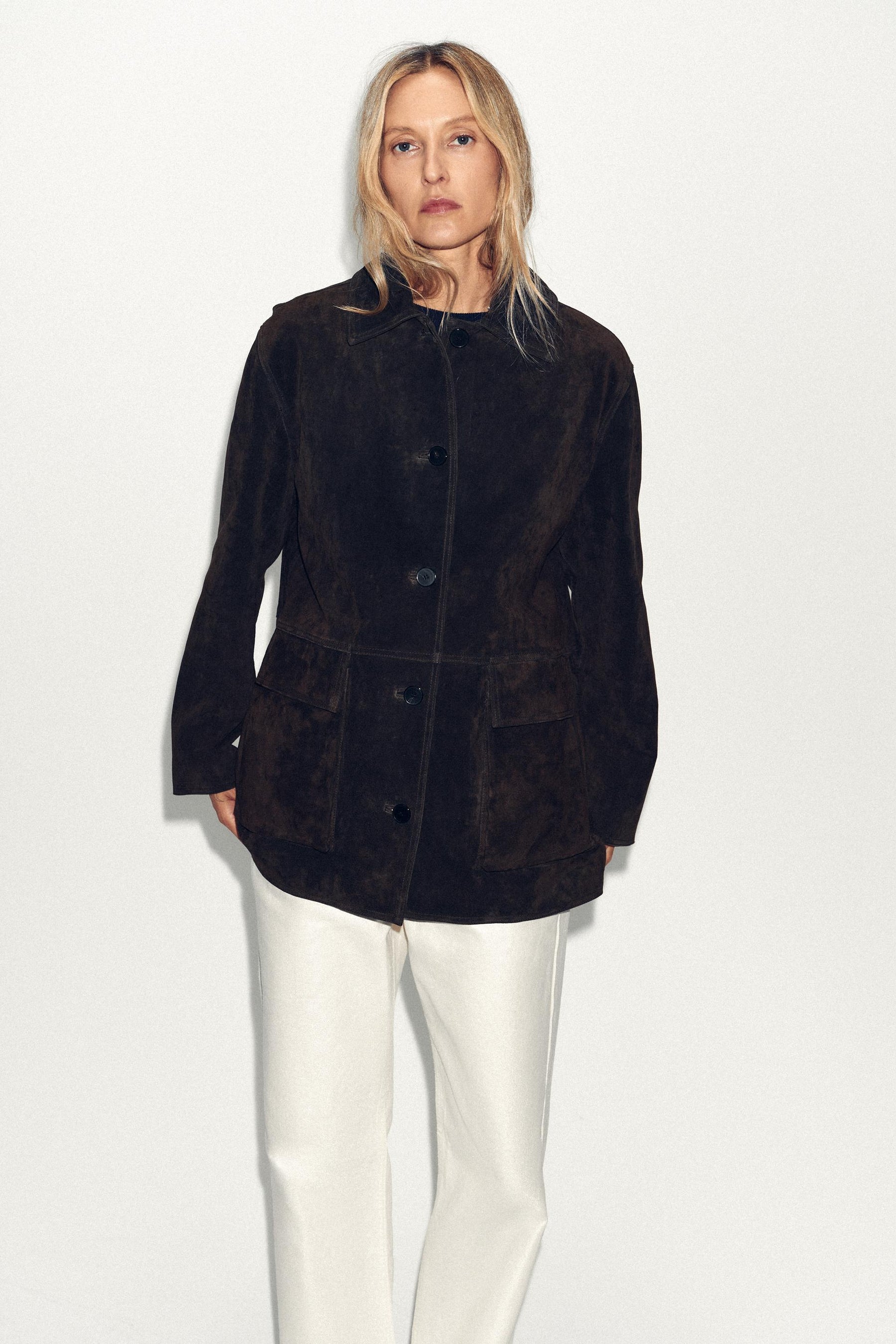 Suede Leather Jacket