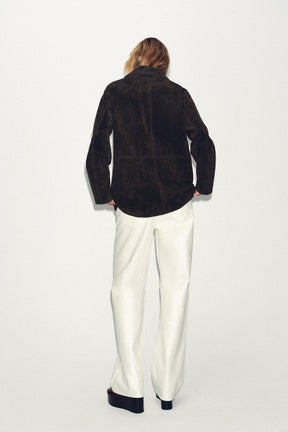 Suede Leather Jacket