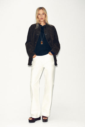 Suede Leather Jacket