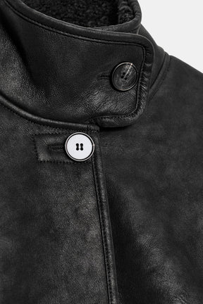 Kunstwildlederjacke