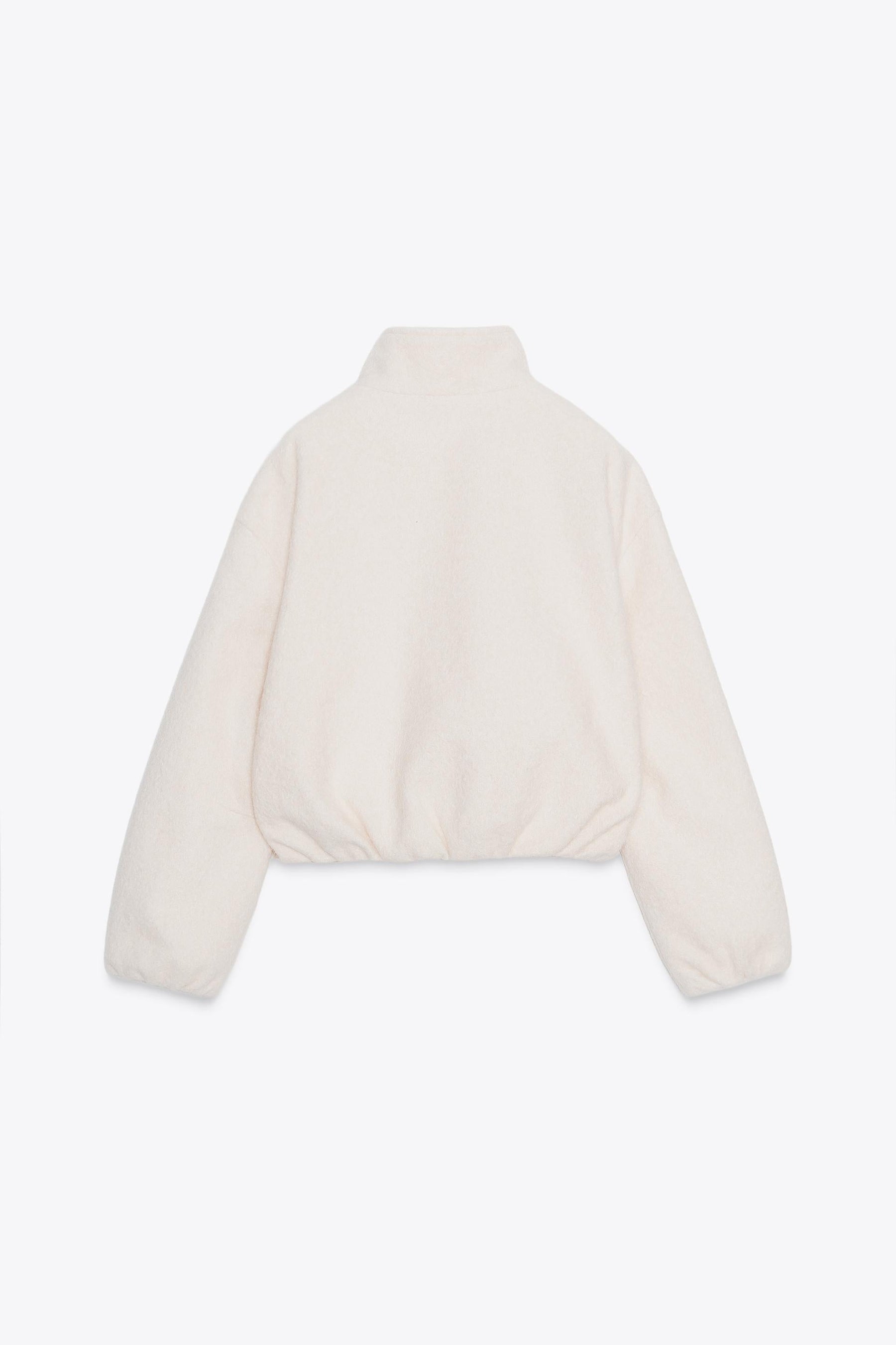 BOUCLÉ HIGH-NECK JACKET - Image 5