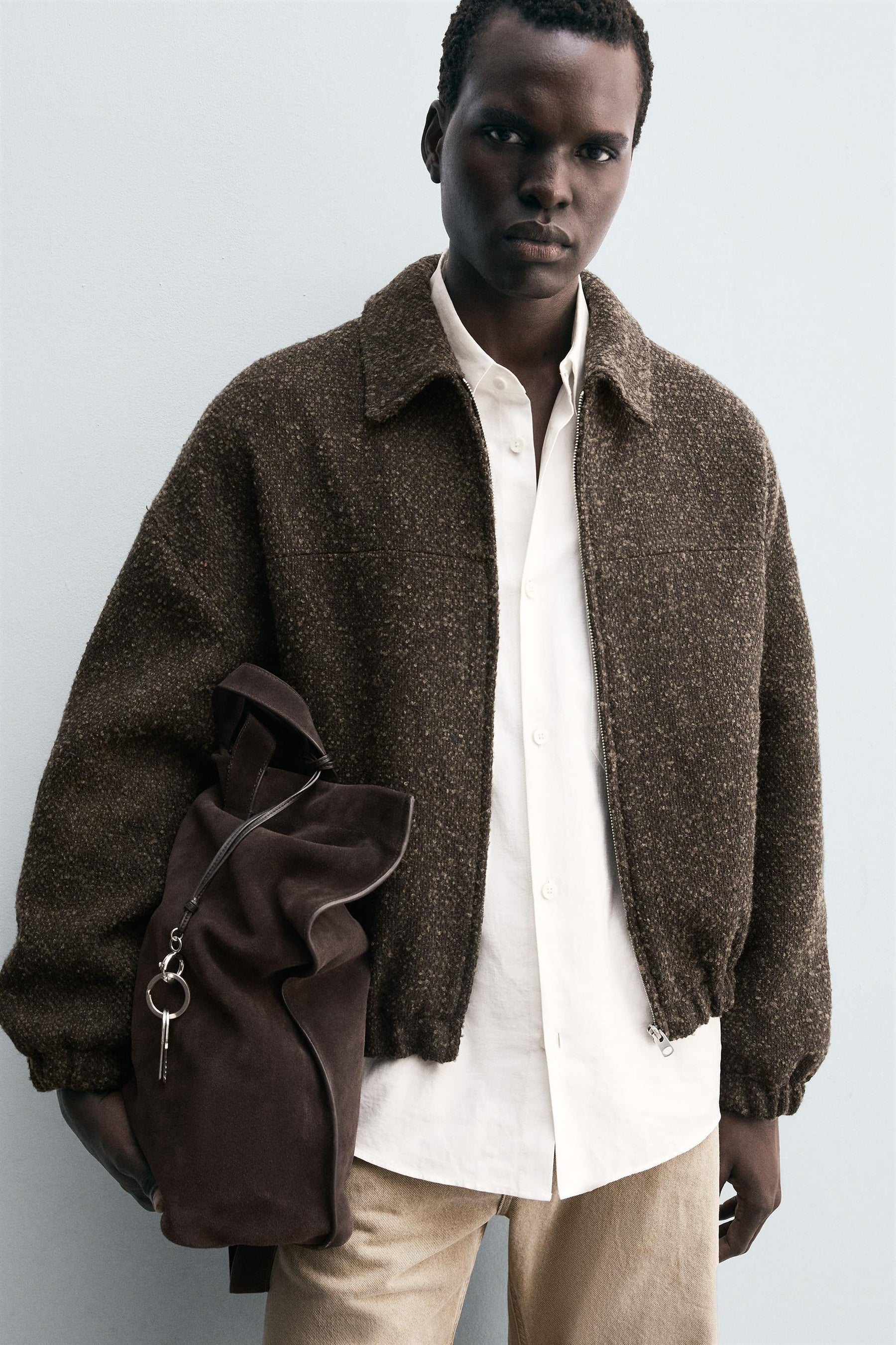 BOUCLÉ TEXTURED JACKET - Image 6