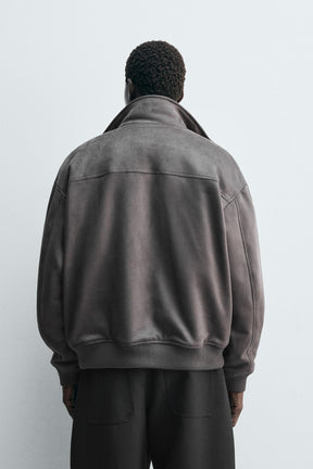 FAUX SUEDE JACKET - Image 3