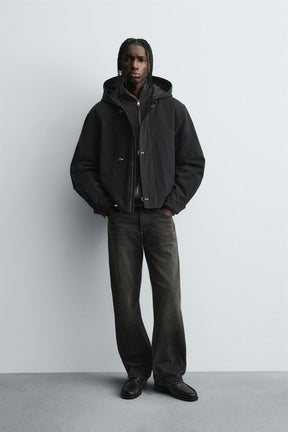 Hooded Toggle Jacket