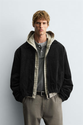 RELAXED FIT CORDUROY JACKET - Image 2