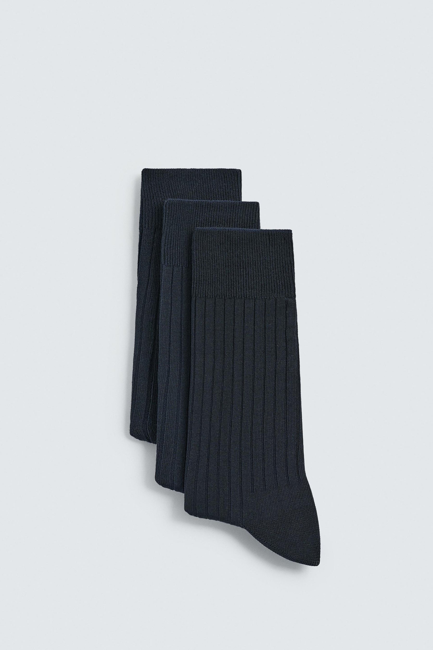 Ribbed Ankle Socks