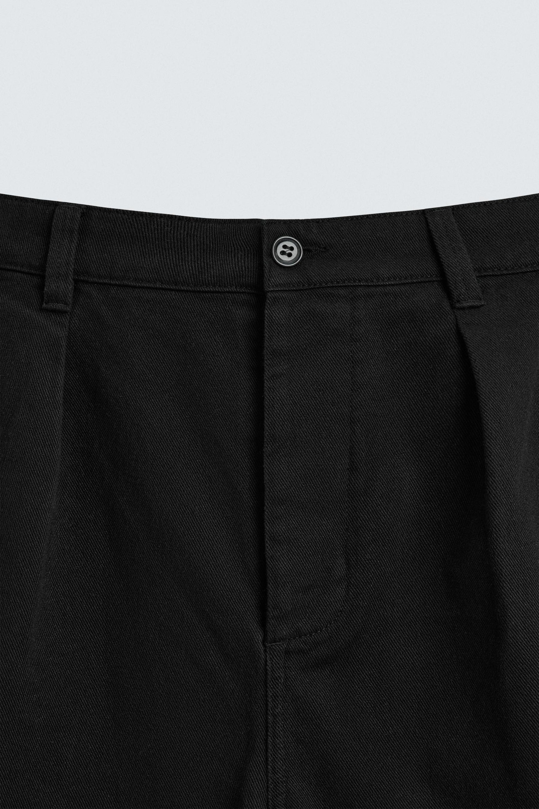 RELAXED FIT BERMUDA SHORTS WITH PLEATS - Image 8