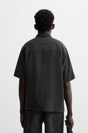 RELAXED FIT FLOWING SHIRT - Image 3