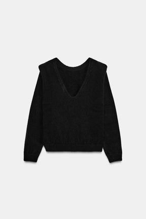 KNIT V-NECK JUMPER