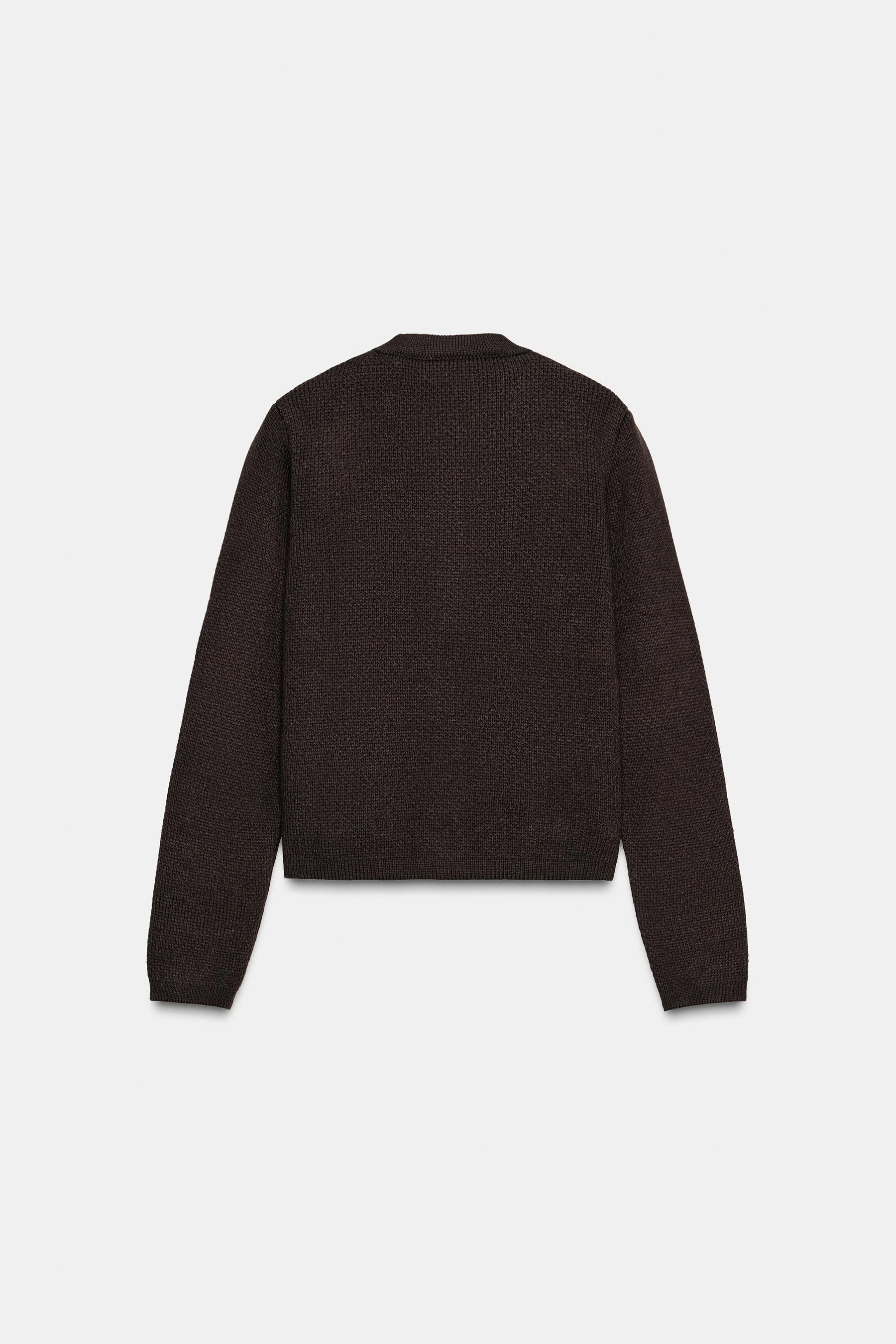 Strickjacke mit Knöpfen