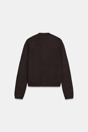 Strickjacke mit Knöpfen