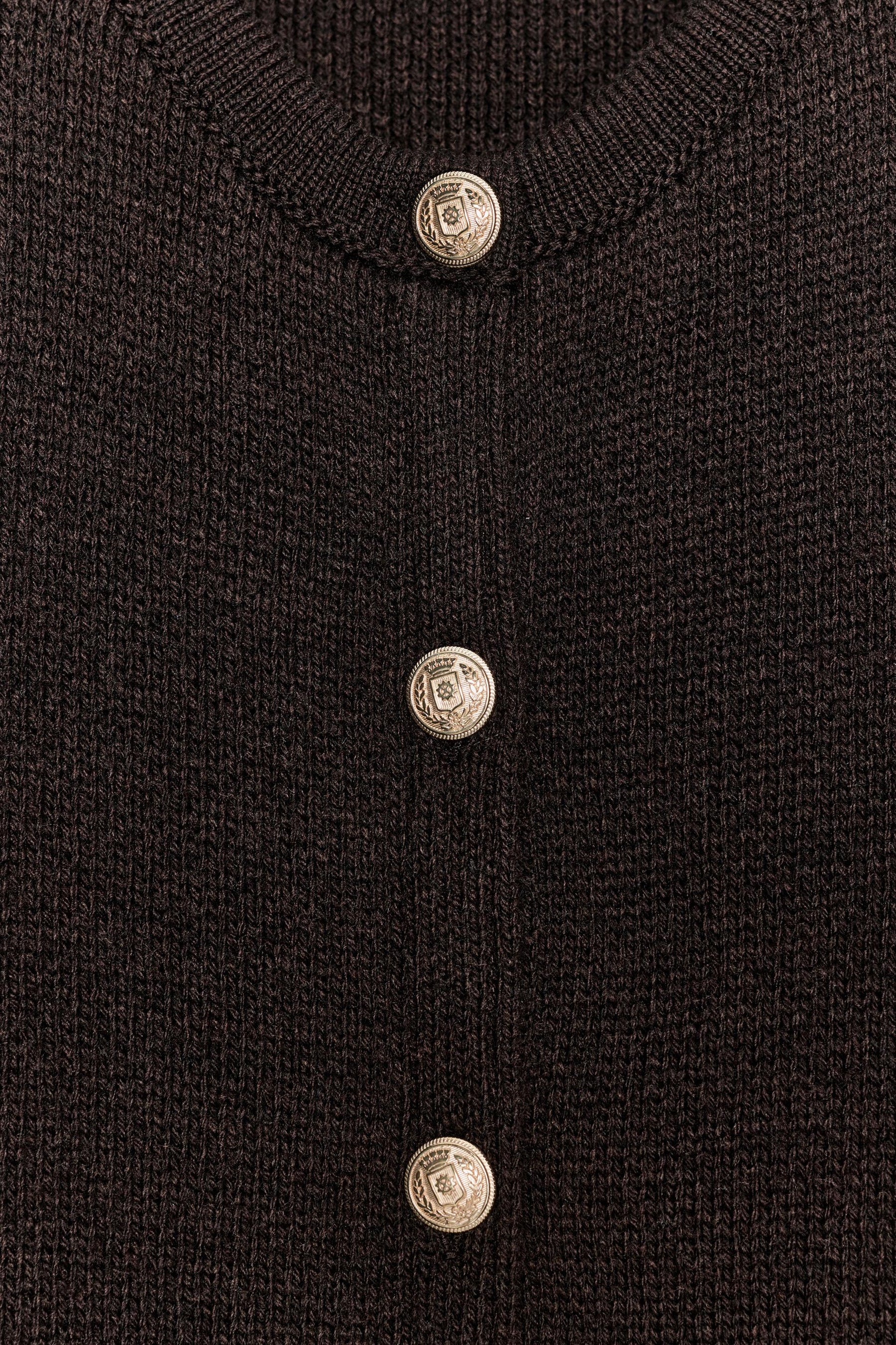 Strickjacke mit Knöpfen